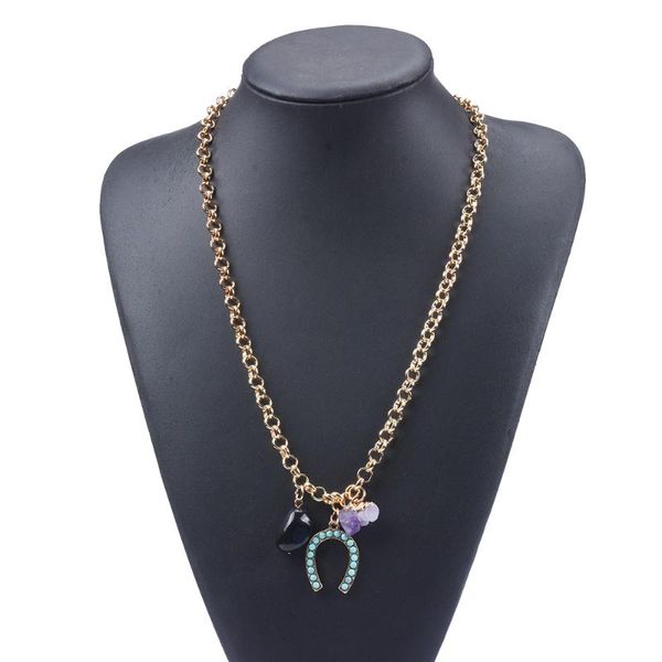 fashion druzy pendant necklace long gold color metal link chain stone statement necklace choker collar jewelry wholesale, Golden;silver
fashion druzy pendant necklace long gold color metal link chain stone statement necklace choker collar jewelry wholesale, Golden;silver
