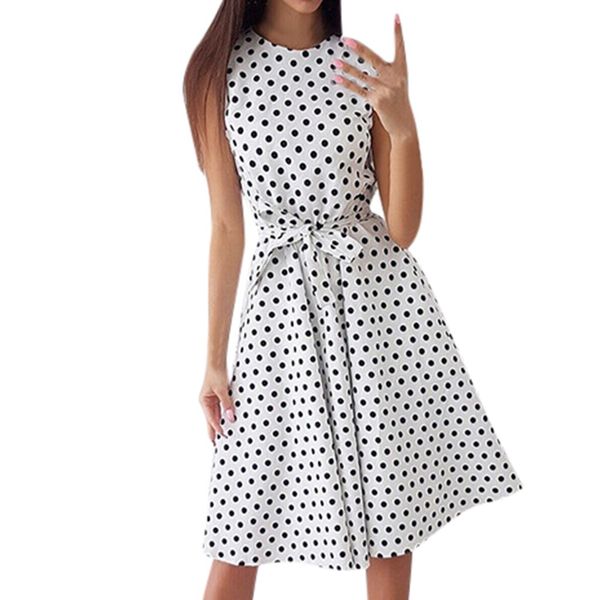 ladys polka dot wave point white backless long summer sleeveless polka dot print sleeveless round collar lace up satin dress #15, Black;gray
ladys polka dot wave point white backless long summer sleeveless polka dot print sleeveless round collar lace up satin dress #15, Black;gray