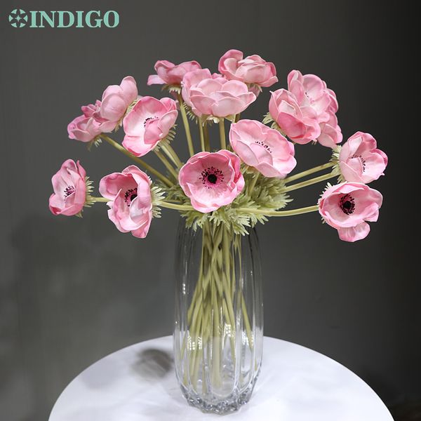 indigo - 21pcs/pack pink anemone daisy home decoration wedding artificial flower floral event party flower ing
indigo - 21pcs/pack pink anemone daisy home decoration wedding artificial flower floral event party flower ing