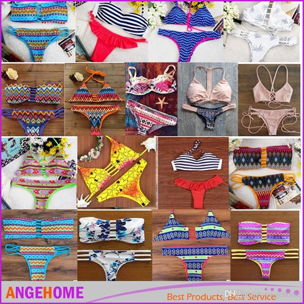 women triangle push-up halter bra bandage bikini set swimsuit ladies printing swimwear bathing suit brazilian bikinis set, White;black
women triangle push-up halter bra bandage bikini set swimsuit ladies printing swimwear bathing suit brazilian bikinis set, White;black