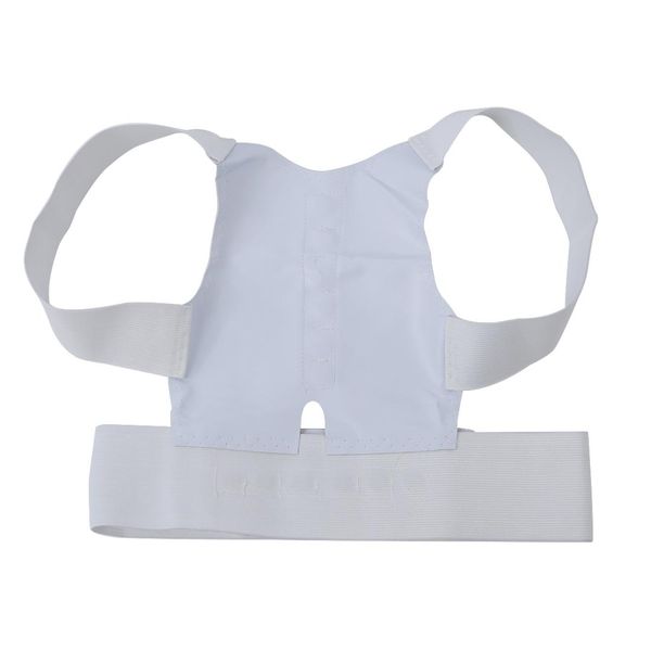 adjustable magnetic posture support corrector back pain belt brace shoulder, Black;gray
adjustable magnetic posture support corrector back pain belt brace shoulder, Black;gray