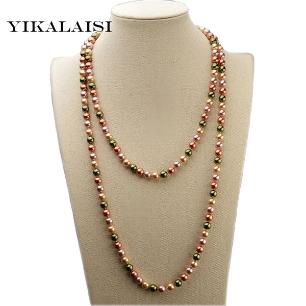 yikalaisi long multilayer pearl necklace mother pearl shellfish necklaces women accessories statement necklace jewelry for women, Silver
yikalaisi long multilayer pearl necklace mother pearl shellfish necklaces women accessories statement necklace jewelry for women, Silver