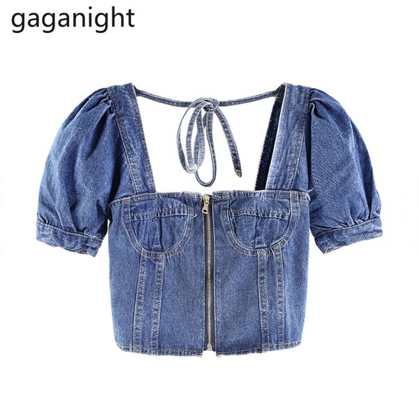 gaganigjt jeans women short tshirt zipper vintage girls club denim short sleeve square collar korean t shirts summer, White
gaganigjt jeans women short tshirt zipper vintage girls club denim short sleeve square collar korean t shirts summer, White