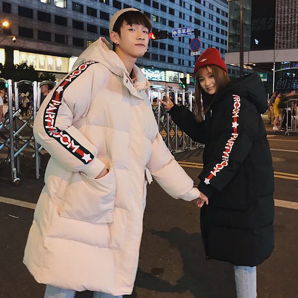 winter 2019 new korean version of the loose of the long section men's thick bread casual cotton clothing, Black
winter 2019 new korean version of the loose of the long section men's thick bread casual cotton clothing, Black