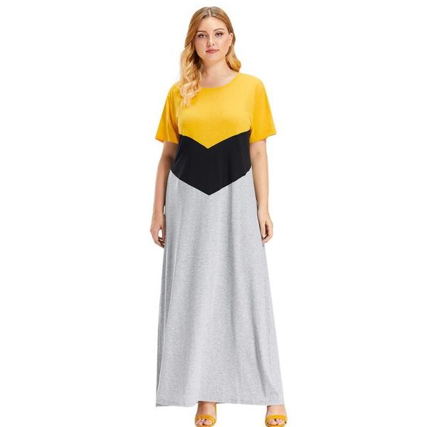2020 женщины с коротким рукавом платье из хлопка для лета contrast color maxi длинные платья vestidos daily платье, Red
2020 женщины с коротким рукавом платье из хлопка для лета contrast color maxi длинные платья vestidos daily платье, Red
