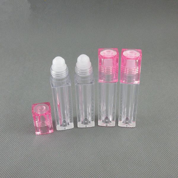 6.5ml pink clear lip oil bottle roll on empty fragrance perfume essential oil bottles with ball roller f20171002
6.5ml pink clear lip oil bottle roll on empty fragrance perfume essential oil bottles with ball roller f20171002