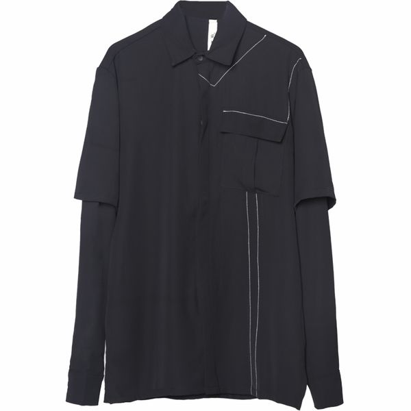 dark design personality car line draping shirt false two pieces of splicing design long sleeve large size shirt man, White;black
dark design personality car line draping shirt false two pieces of splicing design long sleeve large size shirt man, White;black