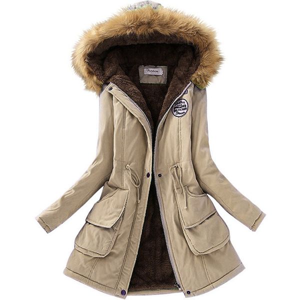 laamei women parka warm jackets fur collar coats women long parkas hoodies office lady cotton plus sizeautumn winter jacket t200319, Black
laamei women parka warm jackets fur collar coats women long parkas hoodies office lady cotton plus sizeautumn winter jacket t200319, Black