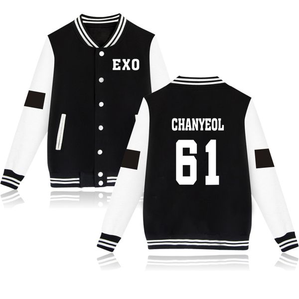 exo baseball jacket men/women exo harajuku jackect men/women winter popular hip hop sweatshirt women fashion jacket clothes, Black;brown
exo baseball jacket men/women exo harajuku jackect men/women winter popular hip hop sweatshirt women fashion jacket clothes, Black;brown