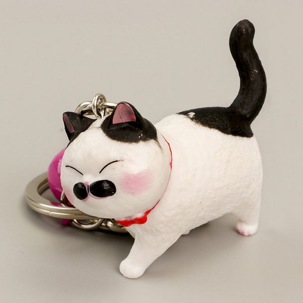 9 color cartoon lovely resin bell cat keyring car pendant bag ornament trinket for women keychain couple friend pet jewelry, Silver
9 color cartoon lovely resin bell cat keyring car pendant bag ornament trinket for women keychain couple friend pet jewelry, Silver