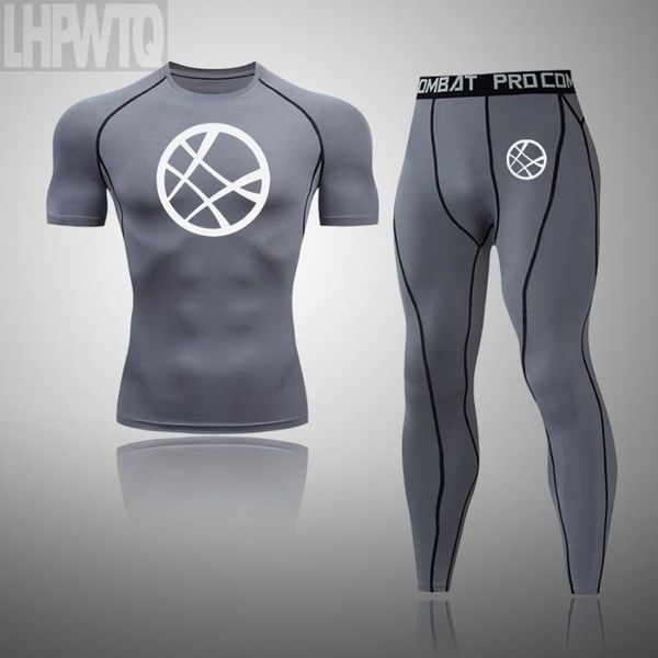 strange men's gym tracksuit set joggers quick dry running short t-shirt men leggings fitness sport training clothing, Black;blue
strange men's gym tracksuit set joggers quick dry running short t-shirt men leggings fitness sport training clothing, Black;blue