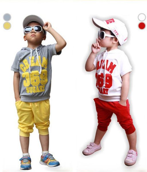 2015 new baby suit boy girls sport suit 2pcs set children short sleeve sport shirt pant clothing set, White
2015 new baby suit boy girls sport suit 2pcs set children short sleeve sport shirt pant clothing set, White
