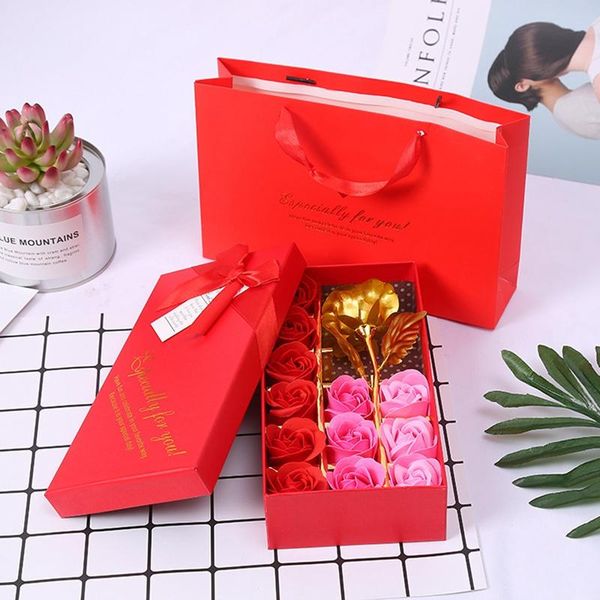 24k creative gold foil rose with gift box 22.5 * 11.5 * 5 valentine's day christmas gift gold rose soap flower
24k creative gold foil rose with gift box 22.5 * 11.5 * 5 valentine's day christmas gift gold rose soap flower