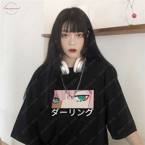 darling in the franxx anime harajuku zero two beautiful girl women loose new summer short sleeve chic female t shirt, White
darling in the franxx anime harajuku zero two beautiful girl women loose new summer short sleeve chic female t shirt, White