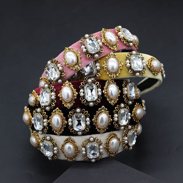 baroque fashion temperament big pearl rhinestone dance catwalk headband new simple pearl rhinestone multicolor with headband 723, Golden;white
baroque fashion temperament big pearl rhinestone dance catwalk headband new simple pearl rhinestone multicolor with headband 723, Golden;white