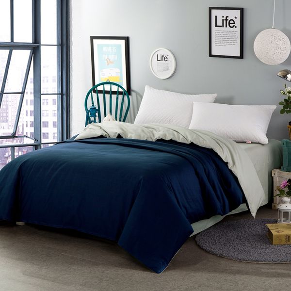 blue and gray home textile sided duvet cover 100% cotton bed comforter cover 150*200, 180*220cm, 200*230cm, 220*240cm size soft
blue and gray home textile sided duvet cover 100% cotton bed comforter cover 150*200, 180*220cm, 200*230cm, 220*240cm size soft