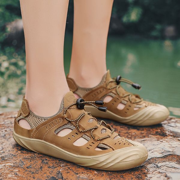 summer genuine leather men sandals outdoor slip on black causal fashion classcial breathable casual shoes high quality
summer genuine leather men sandals outdoor slip on black causal fashion classcial breathable casual shoes high quality