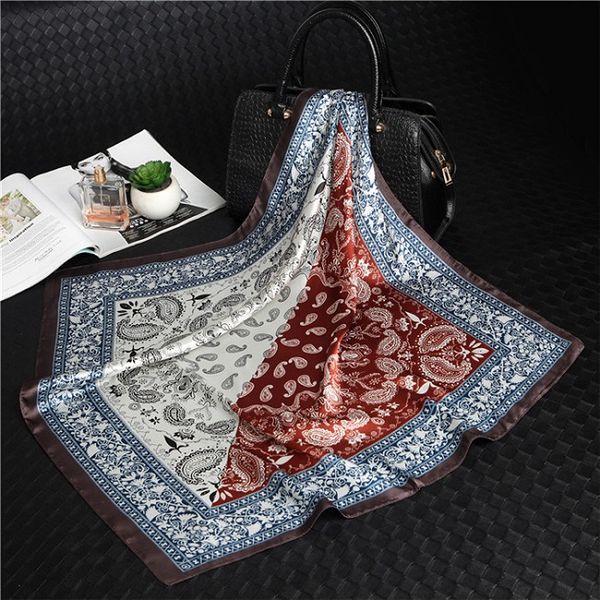 sale 100% silk satin square neckerchief scarf 70*70cm silk kerchief wraps for ladies printed geometric fashion square neck scarves cheap, White
sale 100% silk satin square neckerchief scarf 70*70cm silk kerchief wraps for ladies printed geometric fashion square neck scarves cheap, White