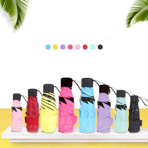5-6 ribs small fashion folding umbrella rain women gift men mini pocket parasol girls anti-uv waterproof uv protection dropship
5-6 ribs small fashion folding umbrella rain women gift men mini pocket parasol girls anti-uv waterproof uv protection dropship