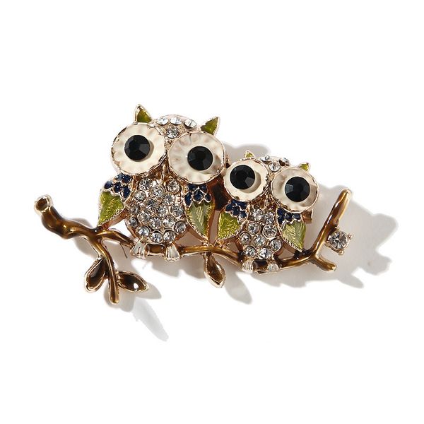 cartoon concise fully-jewelled will double eye owl brooch pin women's clothes and ornaments pin accessories, Gray
cartoon concise fully-jewelled will double eye owl brooch pin women's clothes and ornaments pin accessories, Gray