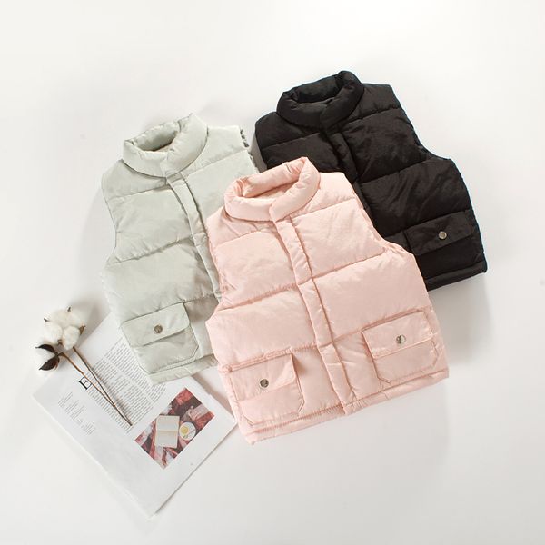 2019 autumn and winter baby down cotton clothes boys and girls children's clothing stand collar down cotton children's vest wear, Blue
2019 autumn and winter baby down cotton clothes boys and girls children's clothing stand collar down cotton children's vest wear, Blue