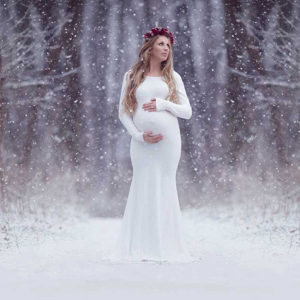 maternity long dresses baby shower long dress stretchy maxi gown sleeve pregnancy pgraphy dress full sleeve cotton, White
maternity long dresses baby shower long dress stretchy maxi gown sleeve pregnancy pgraphy dress full sleeve cotton, White