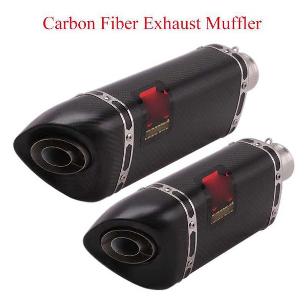 38-51mm motorcycle exhaust muffler tip carbon fiber exhaust pipe tube system for ninja 400 cb190 csxr 750 bk400 r25 street bike
38-51mm motorcycle exhaust muffler tip carbon fiber exhaust pipe tube system for ninja 400 cb190 csxr 750 bk400 r25 street bike