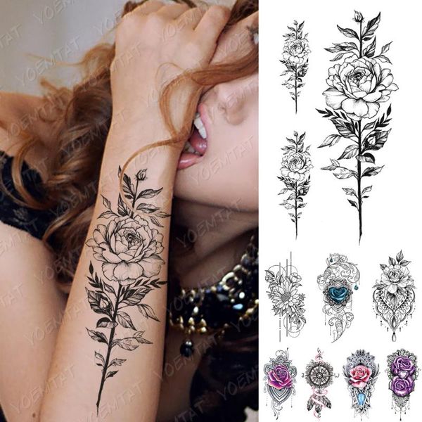 waterproof temporary tattoo sticker rose peony daisy flowers flash tattoos simple lines body art arm fake sleeve tatoo women men
waterproof temporary tattoo sticker rose peony daisy flowers flash tattoos simple lines body art arm fake sleeve tatoo women men