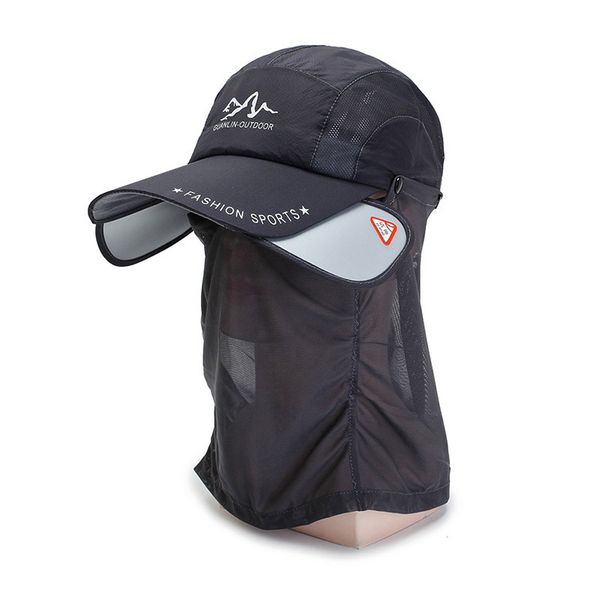outdoor sport hiking visor hat uv protection face neck cover fishing sun protect baseball cap with detachable face mask, Black;white
outdoor sport hiking visor hat uv protection face neck cover fishing sun protect baseball cap with detachable face mask, Black;white