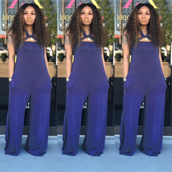 fashion colorful solid slash neck sleeveless strapless strap bandage women casual loose pants jumpsuits, Black;white
fashion colorful solid slash neck sleeveless strapless strap bandage women casual loose pants jumpsuits, Black;white