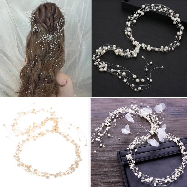 bridal pearl hair headband headpiece for women wedding hair long vine tiaras for prom pageant accessories crowns bride
bridal pearl hair headband headpiece for women wedding hair long vine tiaras for prom pageant accessories crowns bride