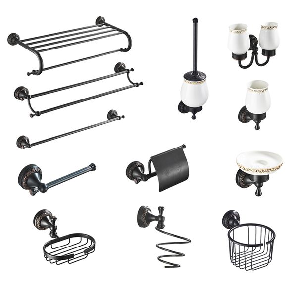 auawind antique bathroom accessories toilet brush holder solid brass bath hardware sets soap dish retro black banyo aksesuarlari
auawind antique bathroom accessories toilet brush holder solid brass bath hardware sets soap dish retro black banyo aksesuarlari