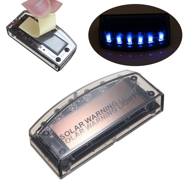 1 pcs auto solar charger 6 led car alarm warning blue light flash lamp sensor security
1 pcs auto solar charger 6 led car alarm warning blue light flash lamp sensor security