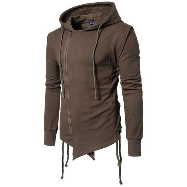 new mens hipster hip hop long sleeve zipper longline hoodies fashion hooded sweatshirts urban clothing streetwear, Black
new mens hipster hip hop long sleeve zipper longline hoodies fashion hooded sweatshirts urban clothing streetwear, Black