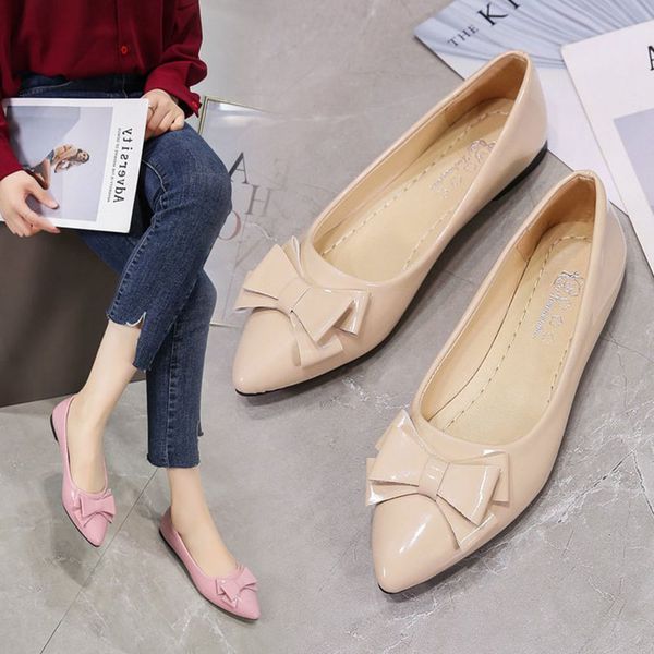zapatos mujer 2019 fashion women's flats for new spring slip-on pointed toe casual work flat shoes women ballet shoes woman, Black
zapatos mujer 2019 fashion women's flats for new spring slip-on pointed toe casual work flat shoes women ballet shoes woman, Black