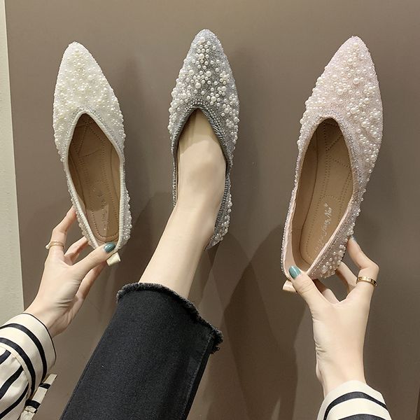 pearl decorateion pointed toe casual woman shoe soft all-match women shoes 2020 elegant female footwear shallow mouth beading, Black
pearl decorateion pointed toe casual woman shoe soft all-match women shoes 2020 elegant female footwear shallow mouth beading, Black