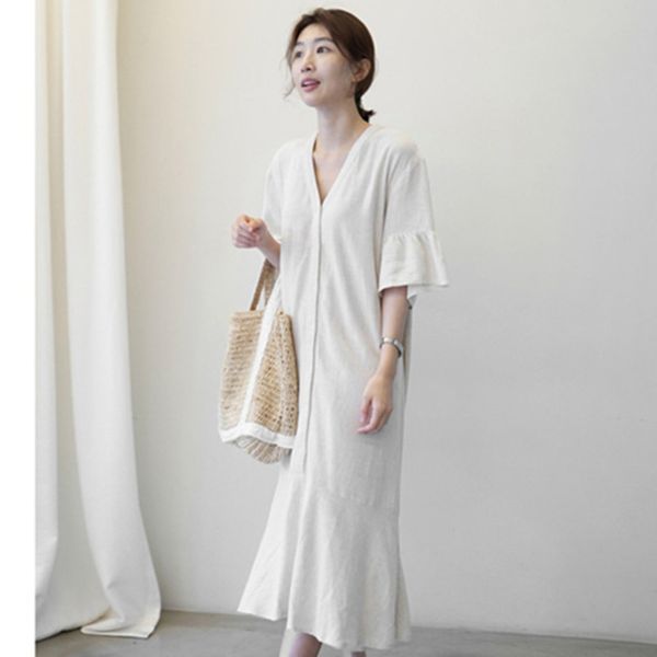 casual dresses women's cold style simple temperament straight v-neck long 2021 summer dress loose cotton linen big size 2xl e129, Black;gray
casual dresses women's cold style simple temperament straight v-neck long 2021 summer dress loose cotton linen big size 2xl e129, Black;gray