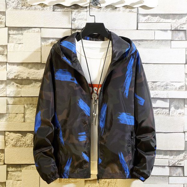 spring autumn new arrival camouflage hooded jacket men casual fashion streetwear windbreaker jacket male thin jackets coat, Black;brown
spring autumn new arrival camouflage hooded jacket men casual fashion streetwear windbreaker jacket male thin jackets coat, Black;brown