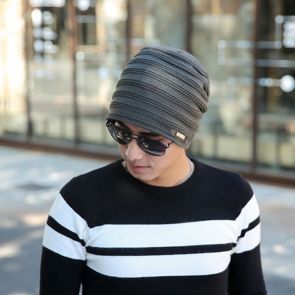 new winter men's knit hat korean version of the label standard double plus velvet thickening outdoor warm hat wool, Blue;gray
new winter men's knit hat korean version of the label standard double plus velvet thickening outdoor warm hat wool, Blue;gray