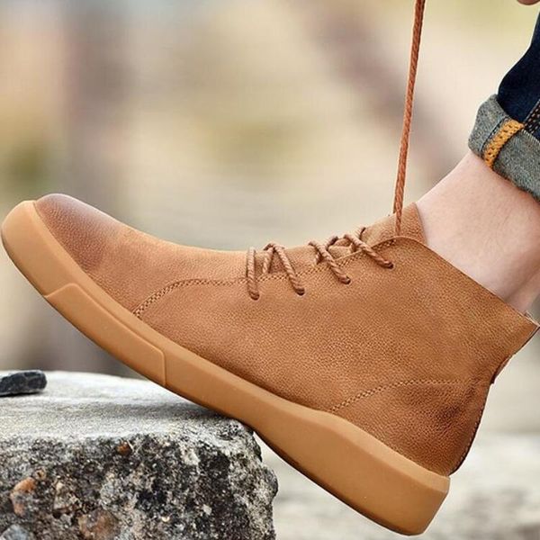 men ankle boots lace up autumn matin shoes male high-pu leather flats shoe men's booties sapato feminino chaussure c01856, Black
men ankle boots lace up autumn matin shoes male high-pu leather flats shoe men's booties sapato feminino chaussure c01856, Black
