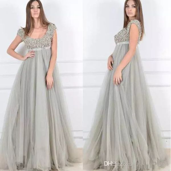 2020 plus size maternity evening dresses with beaded capped sleeves empire waist tulle a line prom dresses long, Black;red
2020 plus size maternity evening dresses with beaded capped sleeves empire waist tulle a line prom dresses long, Black;red