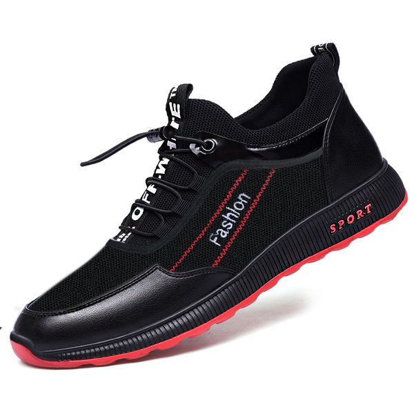 new mesh men sneakers casual shoes lace-up men shoes lightweight comfortable breathable walking sneakers zapatillas hombre, Black
new mesh men sneakers casual shoes lace-up men shoes lightweight comfortable breathable walking sneakers zapatillas hombre, Black