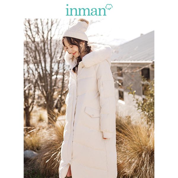inman winter new arrival ins style fur collar cute loose shape women long down coat, Black
inman winter new arrival ins style fur collar cute loose shape women long down coat, Black