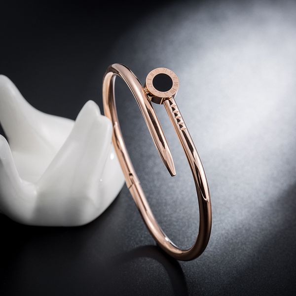 new female roman numerals titanium steel fashion jewelry accessories bangle bracelet black round valentine wristlet jewel women
new female roman numerals titanium steel fashion jewelry accessories bangle bracelet black round valentine wristlet jewel women