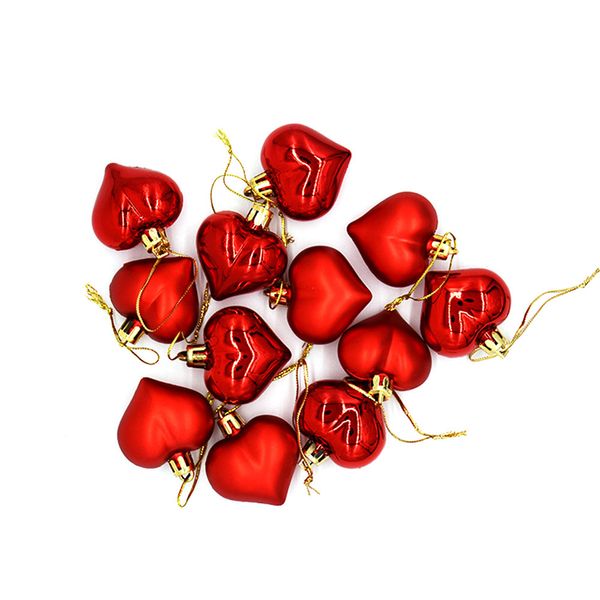 12pcs/set heart christmas pendant balls christmas tree room decoration xmas ornaments diy party supplies props home decor gifts
12pcs/set heart christmas pendant balls christmas tree room decoration xmas ornaments diy party supplies props home decor gifts
