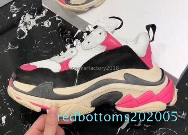 2020 beige retro luxury designer casual shoes womens mens sneakers trainers for old dad triple s party chaussures de sport platform shoe r05, Black
2020 beige retro luxury designer casual shoes womens mens sneakers trainers for old dad triple s party chaussures de sport platform shoe r05, Black