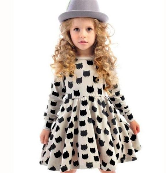 baby girls long sleeve black cat printed dresses cotton dot princess tutu dress spring autumn kids clothes, Red;yellow
baby girls long sleeve black cat printed dresses cotton dot princess tutu dress spring autumn kids clothes, Red;yellow