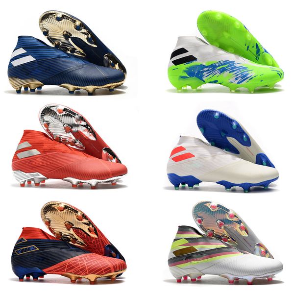 new arrive mens messi nemeziz 19+ laceless fg ace 19+x 19.1 slip-on soccer shoes football high ankle boots cleats size us6.5-11
new arrive mens messi nemeziz 19+ laceless fg ace 19+x 19.1 slip-on soccer shoes football high ankle boots cleats size us6.5-11