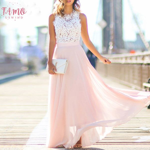 chiffon new arrival 2019 sring evening party hollow out beach dress womens boho sleeveless maxi dress party dresses dropshipping, Black;gray 
chiffon new arrival 2019 sring evening party hollow out beach dress womens boho sleeveless maxi dress party dresses dropshipping, Black;gray