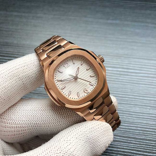 luxury lady watch nautilus stainless steel 4813 automatic mechanical 5713 1g-010 womens sport 35m, Slivery;brown
luxury lady watch nautilus stainless steel 4813 automatic mechanical 5713 1g-010 womens sport 35m, Slivery;brown